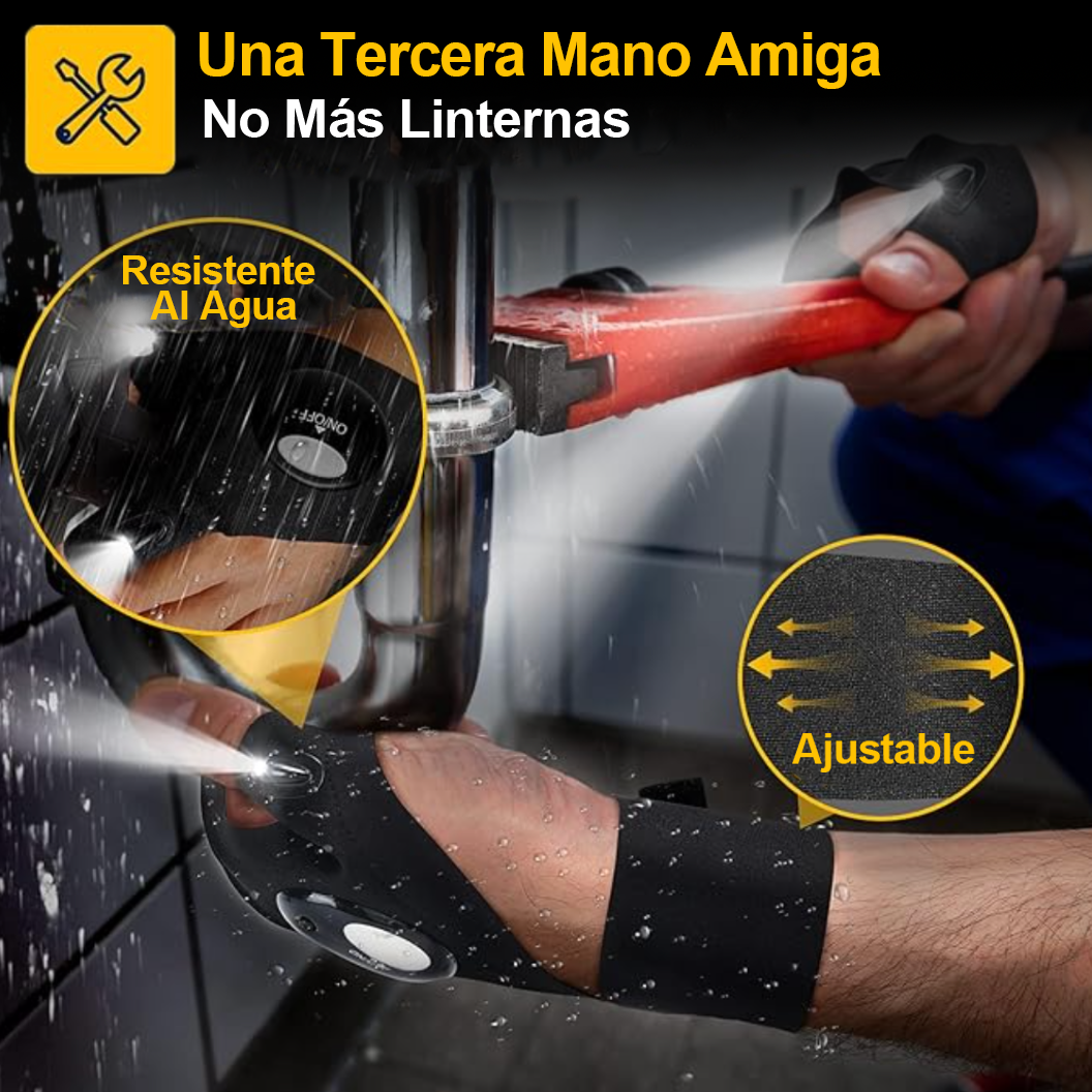 Guantes con Luz Led