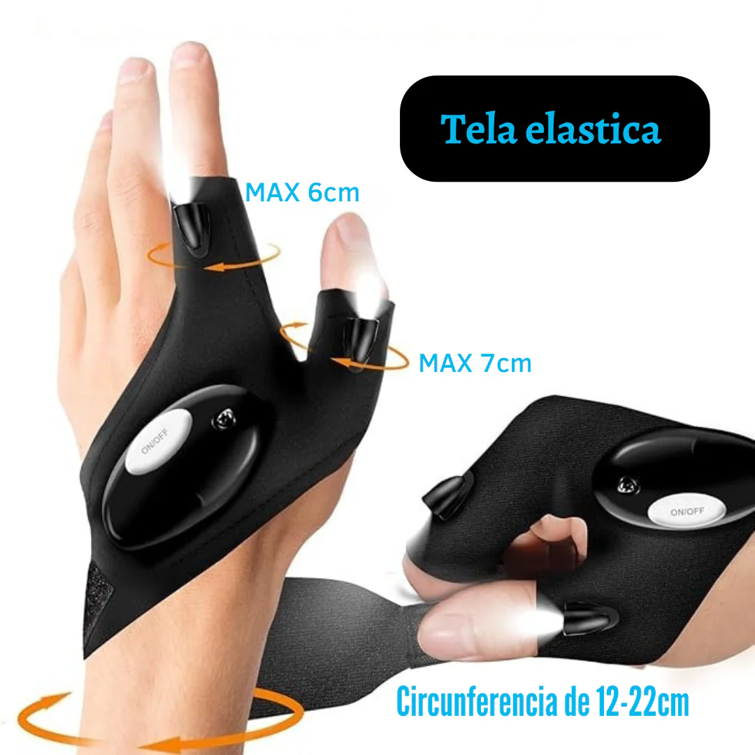 Guantes con Luz Led